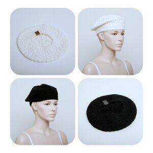 Alpine Kiss Knit Beret Bundle